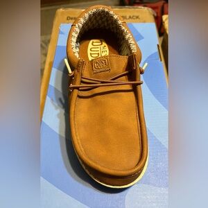 Boy's Hey Dude Kids Tan Loafers